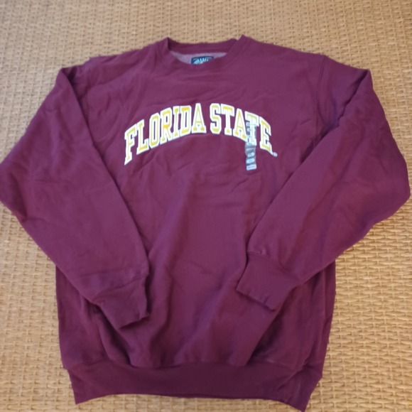 NWT Steve & Barry's Florida State Seminoles Men's Sweatshirt Size XL Maroon FSU - Picture 1 of 11